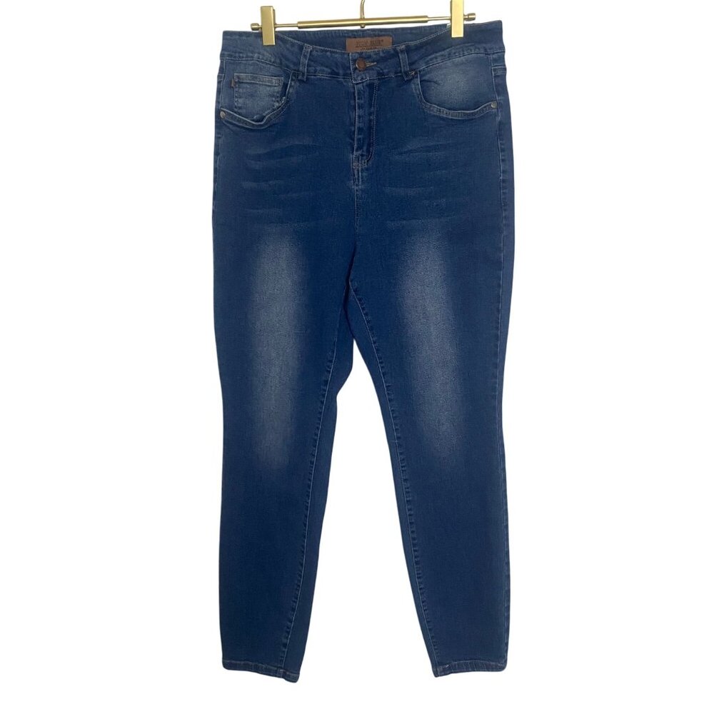 Judy Blue Los Angeles Jeans Womens‎ 13/31 (30x29) High-Rise Skinny Dark Wash